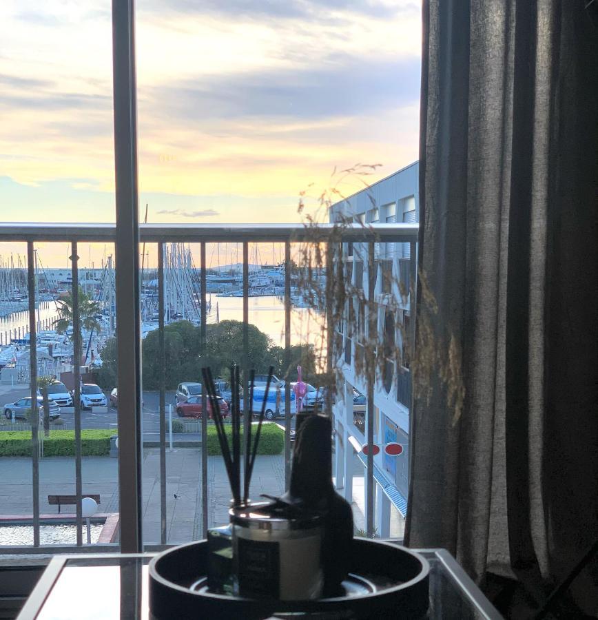 Appartement Vue Port Et Acces Direct Mer, Centre Ville De La Grande Motte Pres De Montpellier 外观 照片
